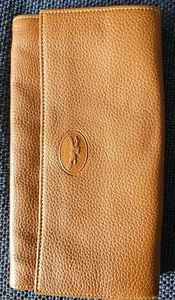 Longchamp Geldbörse Le Foulonné, cognacfarben, 19 x 11 cm. - Bild 1 von 6