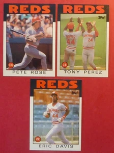 1986 Topps Cincinnati Reds Team Set with Traded (39 Cards) - Picture 1 of 1
