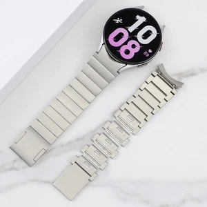 Pasek magnetyczny do Samsung Galaxy Watch7 6 5 4 24mm Klasyczny metalowy pasek stalowy - Zdjęcie 1 z 16