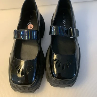 Correa Katy Perry The Geli Combat Mary Jane negra talla 9 usada en excelente estado Foto 1 de 4