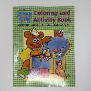 2004 Jim Henson’s Muppet Babies Coloring & Activity Book Bendon UNUSED UNCOLORED - Bild 1 von 16