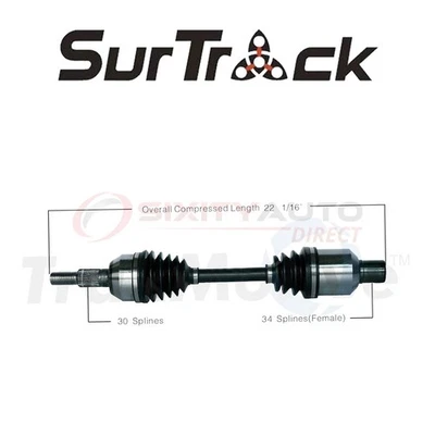 SurTrack CV Axle Shaft for 2007-2009 Chevrolet Equinox 3.4L V6 - Constant vr - Image 1 of 4
