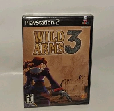 Wild Arms 3 Sony PlayStation 2 PS2 2002 NEW W/TEAR ON BOTTOM LEFT CORNER NIP NIB - Image 1 of 4