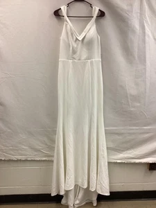 Vestido de novia Ever-Pretty para mujer XL US 10 blanco con cuello en V EH00247 - Imagen 1 de 22