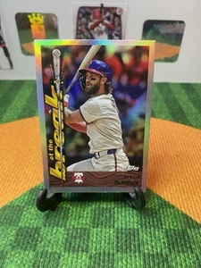 🔥 2024 Topps Archives 1995 at the Break ⭐️ Bryce Harper #95ATB-19 Phillies Foil - Picture 1 of 3