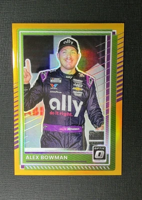 Panini Donruss Racing Alex Bowman 2025 #68 oro óptico/10 Foto 1 de 2