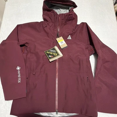 $500 Nike ACG Storm ADV мужские размер S Gore-Tex Misery Ridge Night темно-бордовые DQ5771-681 - Изображение 1 из 4