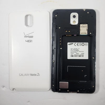 Samsung Galaxy Note 3 — 32 Гб — классический белый (Verizon) на запчасти - Изображение 1 из 2