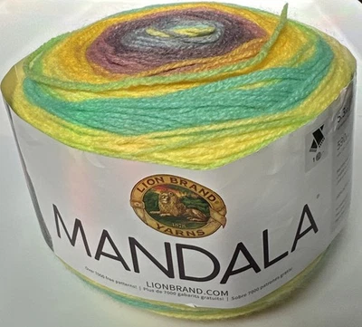 1 MANDALA in VALKYRIE by Lion Brand 5.3oz 590yds Acrylic Yarn - Image 1 of 4