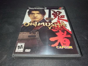Onimusha: Warlords Black Label Sony Playstation 2 PS2 MINT cond disc COMPLETE-! - Picture 1 of 5