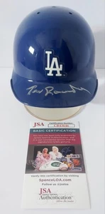 Tommy Lasorda Signed Los Angeles Dodgers Baseball Mini Helmet JSA COA 1997 HOF - Picture 1 of 5