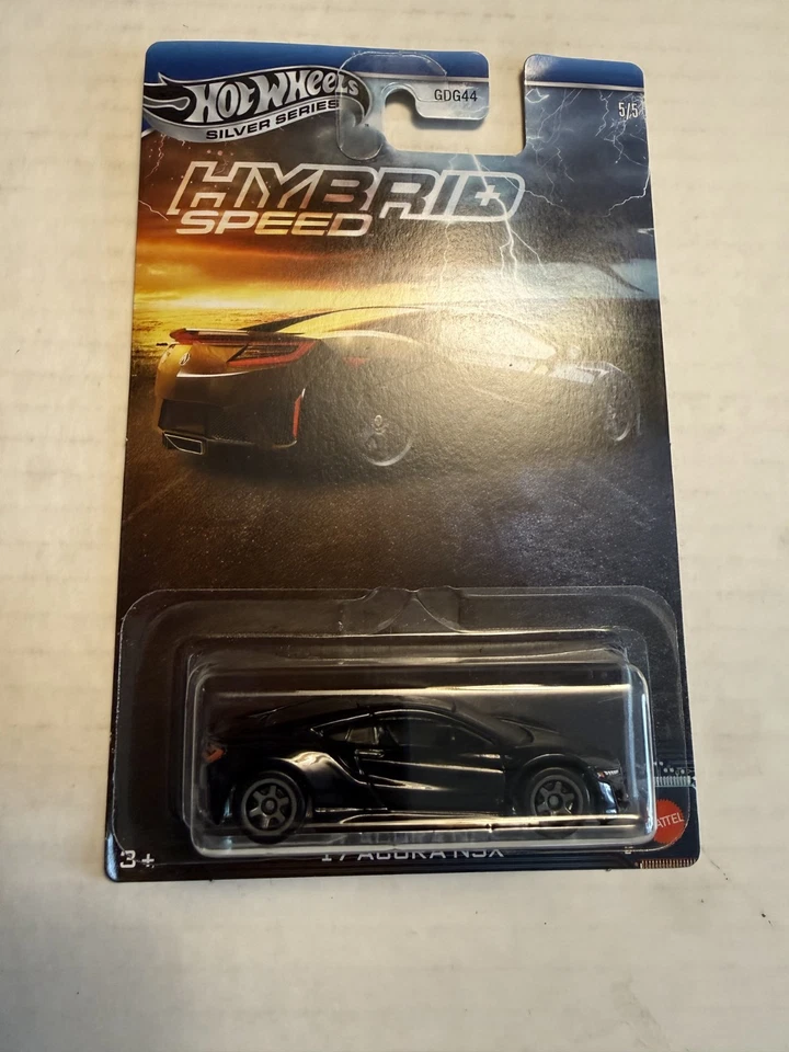 2025 Hot Wheels Walmart Exclusive Silver Series Hybrid Speed '17 Acura NSX Metal - image 1 of 1