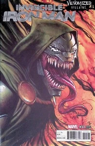 Invincible Iron Man V3 #11B (2017 Marvel) NEAR MINT Granov Venomized Villains - Picture 1 of 2