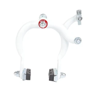 MX 890A Old School BMX Bicycle Brake CALIPER Alloy Front or Rear WHITE - Picture 1 of 1