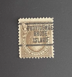 Providence, Rhode Island Type 207 INVERT Precancel ½ cent Hale - U.S. #653 - RI - Picture 1 of 2