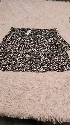  NWT Lane Bryant Floral  Skirt Women's Plus Size 26/28  ELASTIC WAIST - Image 1 of 4
