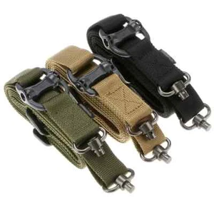 Adjustable Metal Strap Tactical Nylon 2 Points Release Accessory - Picture 1 of 26