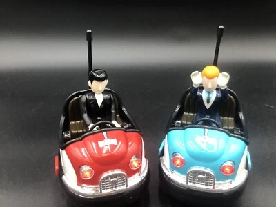 FAO Schwarz Nostalgic Model Remote Control Retro Bumper Cars Set 27MHz wireless  - Image 1 of 4