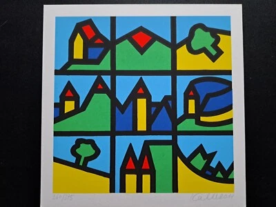 Udo Kaller, Nürnberg, Siebdruck nummeriert, signiert, datiert 2011 - Bild 1 von 3