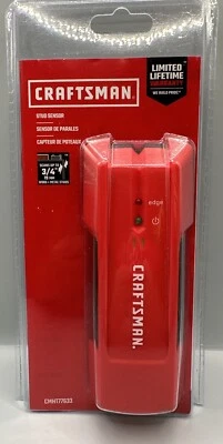 Buscador de pernos con sensor de pernos Craftsman de hasta 3/4 pulgadas de profundidad (CMHT7633) Foto 1 de 2