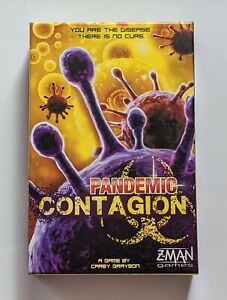 2014 Z-Man Pandemic Contagion Board Game You are the Disease There is No Cure