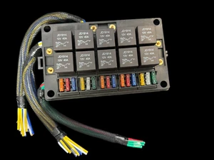 Caja de relé de fusibles precableada 12v 15 ranuras caja de relé universal soporte de fusibles ATC/ATO - Imagen 1 de 1