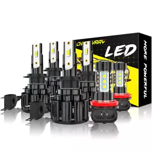Kit combinado de bombillas antiniebla para BMW 325xi 330xi 2002-2006 - 6X faros LED - Imagen 1 de 9