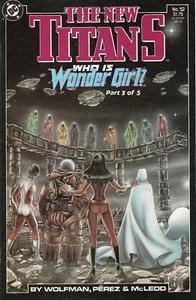 NEW TITANS #52 (1984) WOLFMAN / PEREZ RETURN ~ NM - Picture 1 of 2