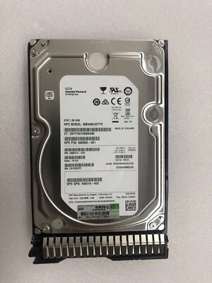 846514-B21 846610-001 846509-001 HPE 6TB 12G SAS 7.2K 3.5" LFF MDL SC HDD Retail - Image 1 of 4