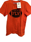 Lg Boys Let It Fly Shirt Orange Medium 7 8