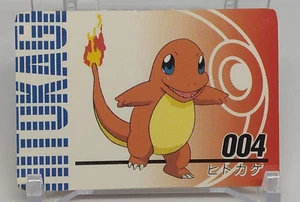 Charmander Pokemon Tarjeta Versión Animación Monstruo de Bolsillo Nintendo Japonés Raro - Imagen 1 de 10