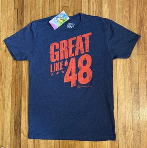 GV Art + Design GREAT LIKE '48 Cleveland Baseball Tee T-Shirt Size M -- NEW NWT - Picture 1 of 9