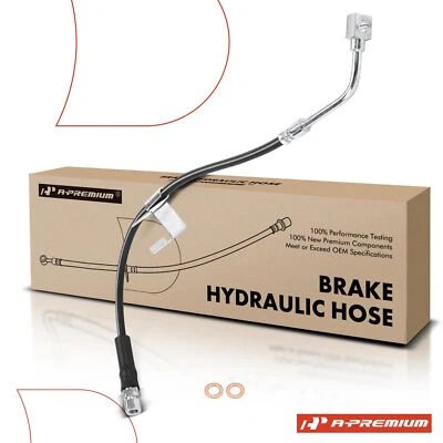 A-Premium Brake Hydraulic Hose Front Right for Hummer H3 2006-2010 H3T 2009-2010 - Image 1 of 4