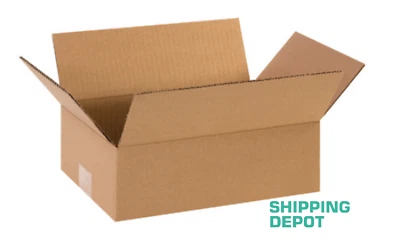 100~ 12x8x4 Cardboard Paper Box Mailing Packing Shipping Boxes Corrugated Carton - Image 1 of 3