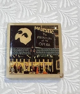 Vintage Phantom der Oper Majestic Kühlschrankmagnet 1980 New York TM R.U.G. - Bild 1 von 4