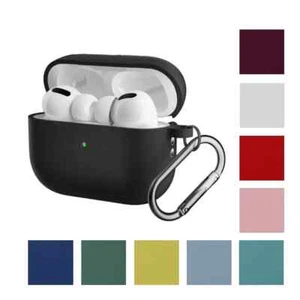 Funda de silicona para Apple AirPods Pro 2 Case Cover funda protectora - Imagen 1 de 19