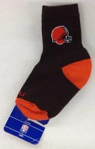 NFL Cleveland Browns Reebok Youth Quarter Socks NEW! - Picture 1 of 1
