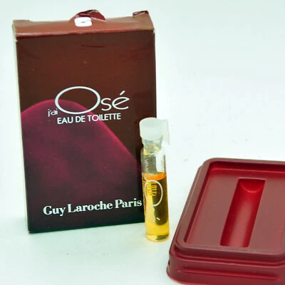 Vintage Guy Laroche Ose 1.5ml vial eau de toilette 40 YEARS OLD - Image 1 of 3