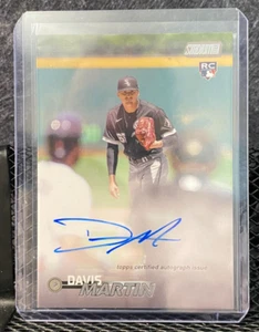 Davis Martin 2023 Topps Stadium Club Rookie Auto (RC) - White Sox - Picture 1 of 2