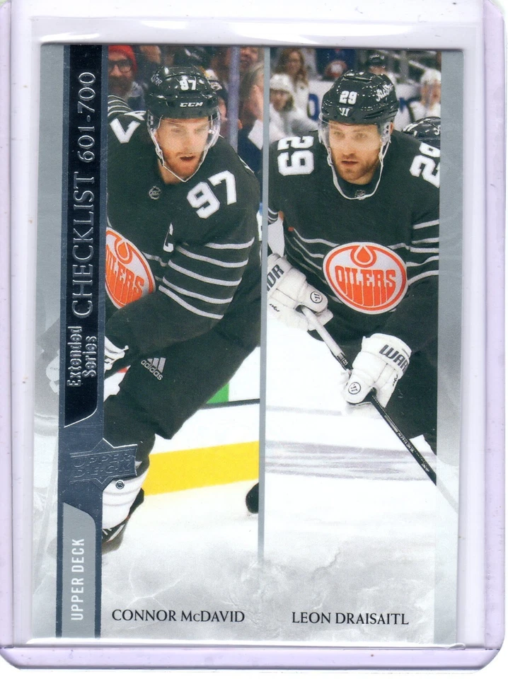 2020-21 Upper Deck Extended Series Hockey Base Set Singles U-Pick Your Card - Image 1 of 1