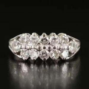 14K 1.01 CTW Natural Diamond Ring - Beautiful, Sparkling and Uniquely designed - Picture 1 of 6