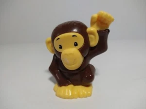 Little People Share & Care Safari Zoo BROWN MONKEY CHIMPANZEE FHF35 - Picture 1 of 5