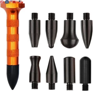 Paintless Dent Repair Kitscar Body Dent Removal Tools Knockdown Tips Tools Meta - Picture 1 of 6