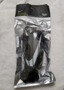 Nike Charge Shinguard Black White Youth Size M SP2165-010 - Picture 1 of 4
