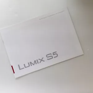 LUMIX S5 series Digital Camera&Lens Japanese Catalog Published in September 2020 - Picture 1 of 10