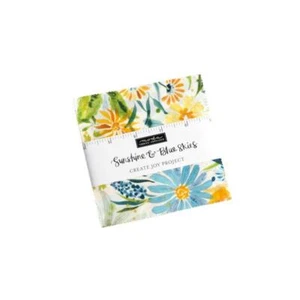 Sunshine & Blue Skies - Moda Charm Pack 42pc - Picture 1 of 3