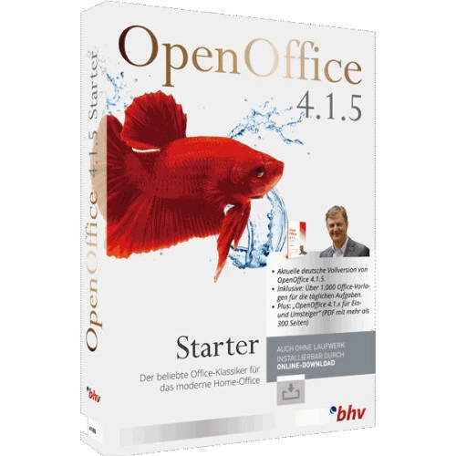 OpenOffice 4.1.5 Starter - Bild 1 von 1
