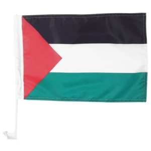 Palestine Flag Decorative Palestine National Flag Car Window Festival Banner - Imagen 1 de 12