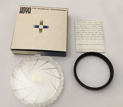 OLD NEW STOCK HOYA 55MM CLOSE-UP +1 PORTRAIT SCREW IN FILTER WITH CASE AND BOX - Image 1 of 4