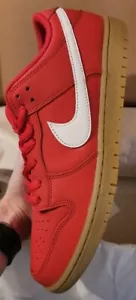 Nike SB Dunk Low Pro University Red Gum | Mens Size 11.5 | Ships FAST NEW 2024 - Picture 1 of 18
